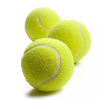 Tenisák Paw hračka pro psa 6.4cm/65g 6 ks