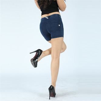 Legínové Push-Up kraťasy Melody, Dark Blue Jeans, NP S