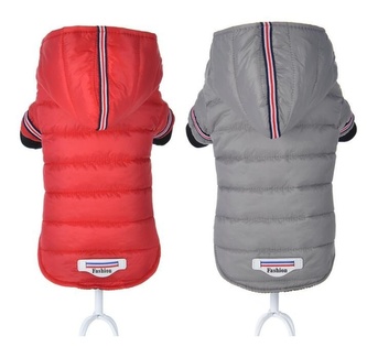 Nepromokavá bunda Winter pro psa Červená M