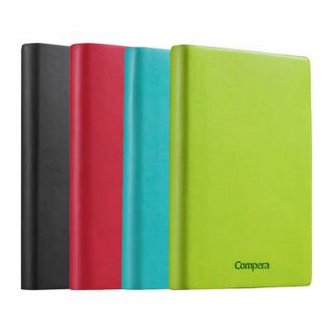 Poznámkový blok Compera PU C8022 A5/Linkovaný Modrá