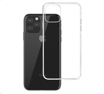 3mk ochranný kryt Clear Case pro Apple iPhone 12 / 12 Pro, čirá