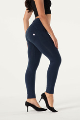 Push-Up pletené legíny Melody, dark blue, NP L