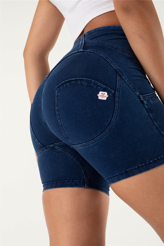 Legínové Push-Up kraťasy Melody, Dark Blue Jeans, VP S