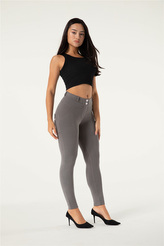 Push-Up pletené legíny Melody, olive, NP XL