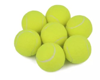 Tenisák Paw hračka pro psa 6.4cm/65g 12 ks