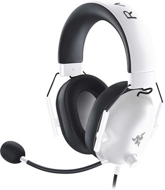 RAZER sluchátka Blackshark V2 X, 3.5mm, bílá