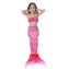 Kostým Mořská Panna Mermaid 3-pack Pink Virgin 150
