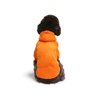 Mikina Poly pro psa Oranžová S