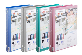 Kroužkový pořadač prezentační A119 A4 33 mm Růžová