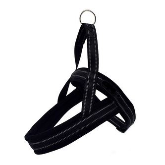 Postroj pro psa polstrovaný Reflex - Černá S