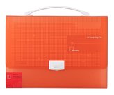 Organizér Marseille s přehrádkami A3723 A4 Oranžová