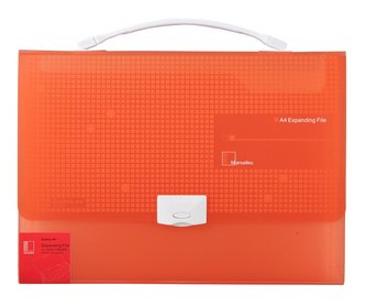 Organizér Marseille s přehrádkami A3723 A4 Oranžová