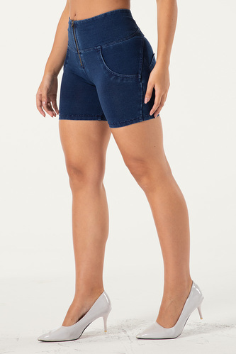 Legínové Push-Up kraťasy Melody, Dark Blue Jeans, VP XL