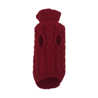 Svetr/rolák pro psa Spring - Vínová S