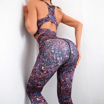 Sportovní set se vzorem, barevný S