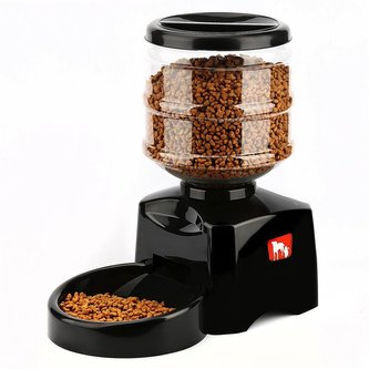 Automatický dávkovač granulí 5.5 L Černá