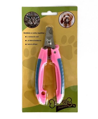 Kleště na drápky Clipper 13,6 cm Růžová