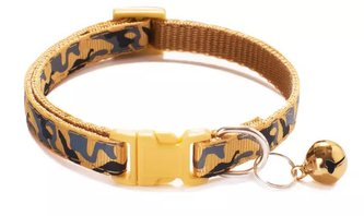 Obojek pro psa Camuflage 1,5 x 25-40cm Zlatá
