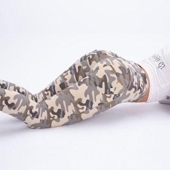 Push-Up legíny Melody, Camo Sand, VP XL
