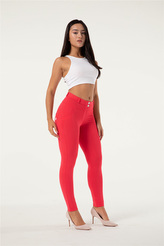 Push-Up pletené legíny Melody, red, NP XL