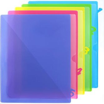 Očíslovaná sada složek na dokumenty 2-kapsy A553 A4