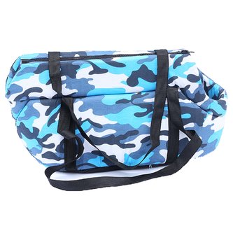 Taška pro psa Camuflage Army Blue L - 9 kg