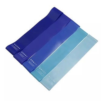 Set odporových pásů TPE Man pro jógu 5 ks