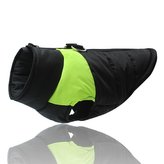 Zimní vesta Černo Zelená 7XL