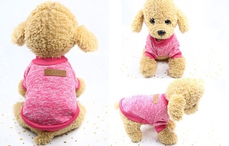 Mikina pro psa - Růžová L