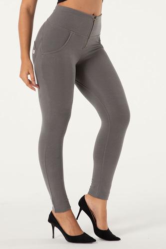 Push-Up pletené legíny Melody, olive, VP XS