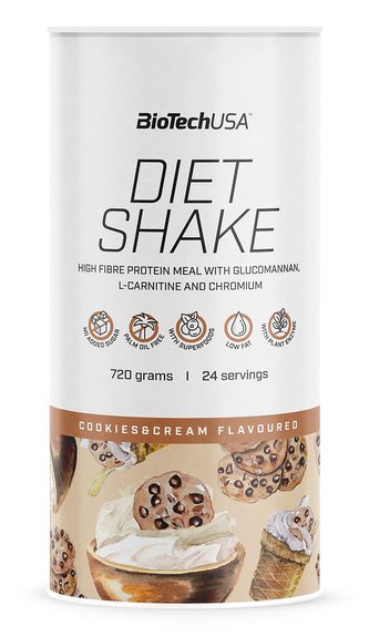 BioTech USA Diet Shake 720g cookies/cream