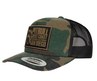 Kšiltovka Pitbull West Coast Blood Dog Camo Trucker