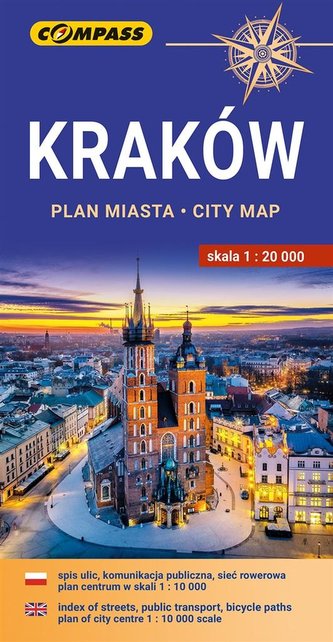 Kraków - plan miasta 1:20 000 Kraków - plan miasta 1:20 000