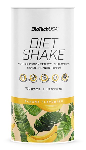 BioTech USA Diet Shake 720g banán