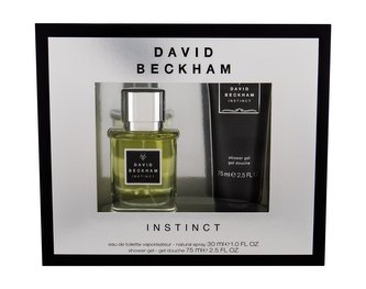 David Beckham Instinct toaletní voda 30 ml + sprchový gel 75 ml
