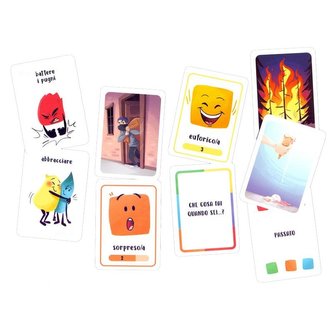 Il gioco delle emozioni  - gra językowa język włoski