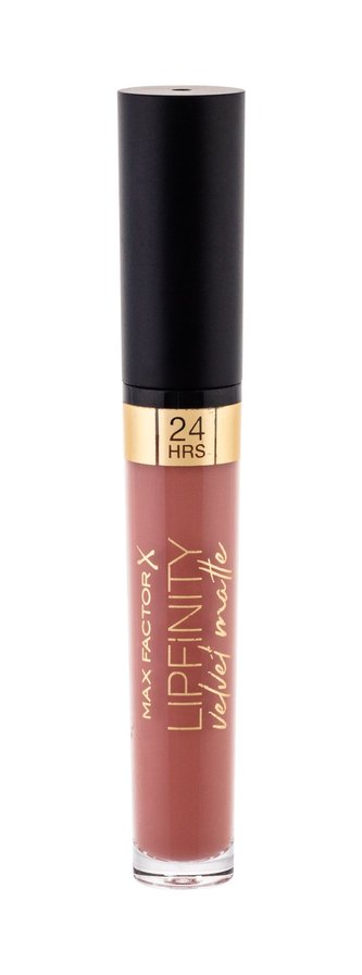 Max Factor Lipfinity Rtěnka Velvet Matte 24HRS 3,5 ml 035 Elegant Brown pro ženy