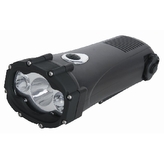 POWERplus SHARK Vodotěsné dynamo LED svítilna nabíječka