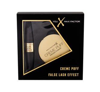 Max Factor Creme Puff pudr 21 g + řasenka False Lash Effect Black 13,1 ml Max Factor Creme Puff pudr 21 g + řasenka False Lash Effect Black 13,1 ml