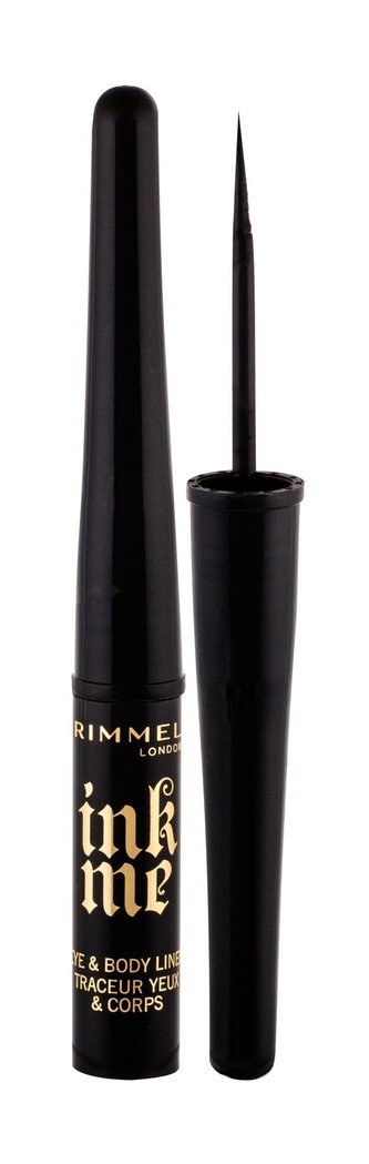 Rimmel London Ink Me Oční linka 3,5 ml 001 Black pro ženy