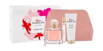 Guerlain Mon Guerlain parfémovaná voda 100 ml + parfémovaná voda 10 ml + tělové mléko 75 ml + kosmetická taštička