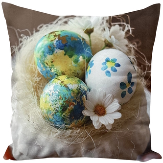 Velikonoční polštář EASTER TIME 40x40 cm  Mybesthome