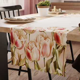 Dekorační  ubrus - běhoun na stůl TULIPÁNY II. 38x140 cm Mybesthome