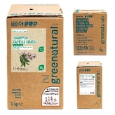 Greenatural Šampon pro mastné vlasy proti lupům šalvěj a kopřiva BIO 5 kg