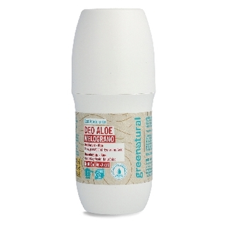 Greenatural Minerální deodorant s kyselinou hyaluronovou roll on granátové jablko BIO 75 ml