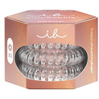 Invisibobble Gumička do vlasů Original Premium Crystal Clear 3 ks woman