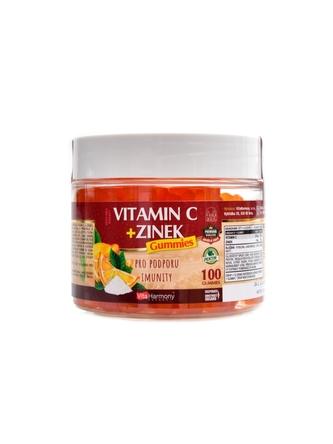VitaHarmony - XXL Vitamín C zinek gummies 100 gummies