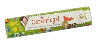 Gepa Bio velikonoční čokoládová tyčinka, 37,5 g