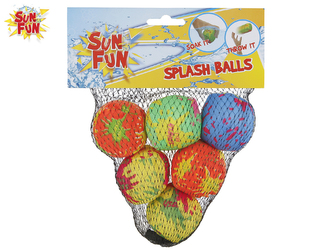 Sun Fun míčky do vody 5cm 6ks v síťce
