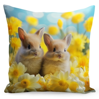 Velikonoční polštář EASTER FRIENDS III. 40x40 cm  Mybesthome